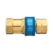 Dormont A75 3/4" (19mm) SnapFast™ QD Brass Water Appliance Connector, Push Inlet Connection Type 2 image