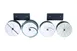 Robot Coupe 107812 Disc Holder with Wall Mount and  (4) Stainless Steel Hooks 6 image