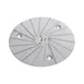 Robot Coupe 39911 Stainless Steel Grating Disc, 2.5mm (for J80 & J80 Buffet) 1 image