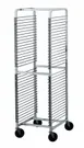 Advance Tabco WR-36 Wire Bun Pan Rack, 36 Pan Capacity, 70.25"H, Nickel Chrome Plated Steel, Aluminum Construction 1 image