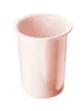 Cal-Mil 1017-108 Blush Melamine Cutlery Cylinder, 5-1/2" H, 4-1/2" dia., BPA Free Utensil Holder 1 image