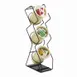 Cal-Mil 1025-3-39 3-Compartment Silverware Display Holder, 4.75in W x 8in D x 20in H, Wire, Silver, BPA Free 1 image