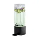 Cal-Mil 1112-1-13 Beverage Dispenser, 1.5‑Gallon Bowl, 7"W x 9"D x 19"H, Black Metal Base, BPA‑Free 1 image