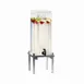 Cal-Mil 1132-1-74 1.5‑Gallon Unit, 10.25×10.5×17.75 In, Acrylic Body, Base, Ice Chamber & Drip Tray 1 image