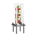Cal-Mil 1132-1INF-74 1.5‑Gallon Dispenser, 10.25"W x 10.5"D x 17.75"H, Acrylic Bowl, Metal Base 1 image