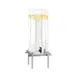 Cal-Mil 1132-5-74 5-Gallon Beverage Dispenser, 11-3/4"W x 18"D x 29"H, Acrylic Body, Ice/Drip Tray 1 image