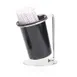 Cal-Mil 1226-39-SOLID Wire Cutlery Holder, 6x6x6, Single Compartment, Silver Iron Ring 1 image