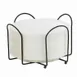 Cal-Mil 1236 Black Wire Plate Rack, 9.5"W x 9.5"D x 6.5"H, Iron, BPA Free 1 image