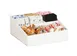 Cal-Mil 1260-15 Classic Adjustable Condiment Organizer, 12"W X 12"D X 5.5"H, Adjustable Section Dividers 2 image