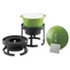 Cal-Mil 1344-10-13 Chafer Alternative 12-1/2" Dia x 10" H Round Stackable Frame Fits 12" Pans Black 2 image