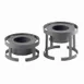 Cal-Mil 1344-10-13 Chafer Alternative 12-1/2" Dia x 10" H Round Stackable Frame Fits 12" Pans Black 1 image