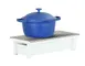 Cal-Mil 1348-22-15 Chafer Stand – Juno, 19.75" W x 10" D x 4" H, Wire Grill, Fuel Rail & Wind Guard 1 image