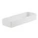 Cal-Mil 1397-15M Choice Box, Rectangular Salad Crock, 7" W X 20" D X 3" H, White Melamine Build 1 image