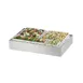 Cal-Mil 1398-55 Stainless Steel Ice Housing, 24"W x 32"D x 4-1/4"H, Non‑Illuminated 1 image