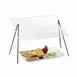 Cal-Mil 1456 Portable Sneeze Guard 1 image