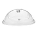 Cal-Mil 150-15 Lift & Serve Cover, 15" Dia X 9" H Dome, Hinged Clear Acrylic, BPA‑Free 1 image