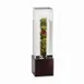 Cal-Mil 1527-1-52 Beverage Dispenser, 1.5-Gallon, 8.25W x 9.75D x 17.75H, Acrylic Wood Base BPA-Free 1 image
