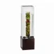 Cal-Mil 1527-1INF-52 Uninsulated 1.5-Gallon Acrylic Beverage Dispenser With Wood Base, BPA-Free 1 image
