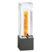Cal-Mil 1527-3-96 Midnight Bamboo 3‑Gallon Dispenser, 8.25W x 9.75D x 25.8H, Acrylic, Ice/Drip Tray 1 image