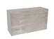 Cal-Mil 166-11-110 Aspen Riser, 7" X 20.5" X 11"H, Rectangular, Gray-Washed Pine Wood 2 image