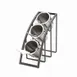 Cal-Mil 1747-3-13 Mission Cylinder Frame Only, 7"W X 13"D X 13"H, 3-Tier, Vertical 1 image