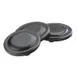 Cal-Mil 1851-5PUCK Black Cooling Puck Ice Pack 1 image
