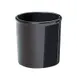 Cal-Mil 1950-64-13 Round Melamine Salad Crock, 2 Qt (64 oz), 6-3/4" Dia x 6-1/4" H, Black 1 image