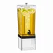 Cal-Mil 2016-13 Econo Beverage Dispenser, 3‑Gallon, 8"W x 10"D x 24"H, Black Poly Tank, Band, Base 1 image