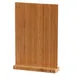 Cal-Mil 2036-811-60 Clipboard Menu, 9.25"W x 2.5"D x 13.5"H, Rectangular, Bamboo, BPA Free 1 image