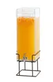 Cal-Mil 22002-3-13 Beverage Dispenser, 3‑Gal Chamber, Black Frame, 8.25"W x 9.75"D x 25.75"H 1 image