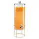 Cal-Mil 22005-3-46 3‑Gallon Beverage Dispenser, Plastic Brass Base, BPA‑Free, 8‑¼"W x9‑¾"D x25‑¾"H 1 image