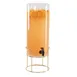 Cal-Mil 22005-3INF-49 3‑Gallon Beverage Dispenser, 8.25"W×9.75"D×25.75"H, Bowl, Base, BPA‑Free 1 image