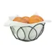 Cal-Mil 22009-13 Bread Basket, 6.5" Dia. X 3.5"H, Round, Powder Coated 1 image