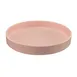 Cal-Mil 22017-10-108 Hudson Plate, 10" Dia. Round Melamine Blush Serving Tray 1 image