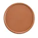 Cal-Mil 22017-10-109 Hudson Plate, 10" Dia., Terra Cotta Melamine Round Serving Tray 2 image