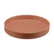 Cal-Mil 22017-10-109 Hudson Plate, 10" Dia., Terra Cotta Melamine Round Serving Tray 1 image