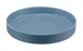 Cal-Mil 22017-10-111 Stone Blue Melamine Plate, 10" Dia x 1.5" H, Round Wide‑Rim, Dishwasher‑Safe 1 image