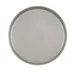 Cal-Mil 22017-12-102 Ash Melamine Plate, 12" Dia x 1.5" H, Wide Rim, Gray, Round, Dishwasher Safe 1 image