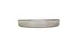 Cal-Mil 22017-8-102 Ash Melamine Plate, 8.2" Dia x 1.5" H, Round Wide-Rim, Gray, Dishwasher Safe 2 image