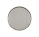 Cal-Mil 22017-8-102 Ash Melamine Plate, 8.2" Dia x 1.5" H, Round Wide-Rim, Gray, Dishwasher Safe 1 image