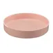 Cal-Mil 22017-8-108 Hudson Plate, 8.25 Dia. Round Melamine Blush Serving Tray 1 image