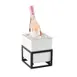 Cal-Mil 22020-6-13 Monterey Ice Housing, Display, 6.5" W x 7" D x 8" H, White Melamine Pan & Iron 2 image