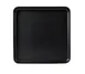 Cal-Mil 22025-11-13 Square Plate, 11" x 11" x 0.5" Melamine Black Rim – Reusable Dinnerware 1 image