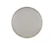 Cal-Mil 22026-10-102 Ash Low Rim Plate, 10.25" Dia x 1" H Melamine, Gray, Dishwasher Safe, Stackable 1 image