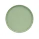 Cal-Mil 22026-10-107 Round Low‑Rim Melamine Plate, 10‑1/4" Dia x 1" H, Matcha Green, 10‑11" Size 2 image