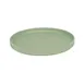 Cal-Mil 22026-10-107 Round Low‑Rim Melamine Plate, 10‑1/4" Dia x 1" H, Matcha Green, 10‑11" Size 1 image