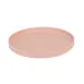 Cal-Mil 22026-10-108 Hudson Plate, 10-1/4" Dia x 1" H, Low Rim, Blush Pink Melamine 1 image