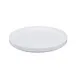 Cal-Mil 22026-10-15 Hudson Plate, 10-1/4" Dia x 1" H, Round Low Rim, White Melamine Dinnerware 1 image