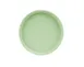Cal-Mil 22026-6-107 Hudson Plate – 6" Dia x 1" H, Round Low‑Rim Melamine Plate, Green 1 image