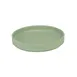 Cal-Mil 22026-8-107 Hudson Plate, 8-1/4" Dia x 1" H, Round Low‑Rim Melamine Plate in Green 1 image